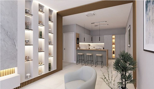 Апартаменты 1+1 (41.72м²)